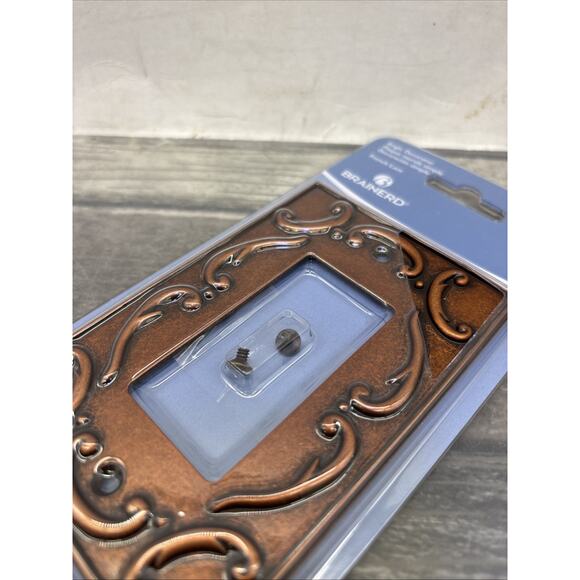 Brainerd 18786 Copper French Lace Single Rocker GFCI Switch Wall Plate {15} - Picture 10 of 11